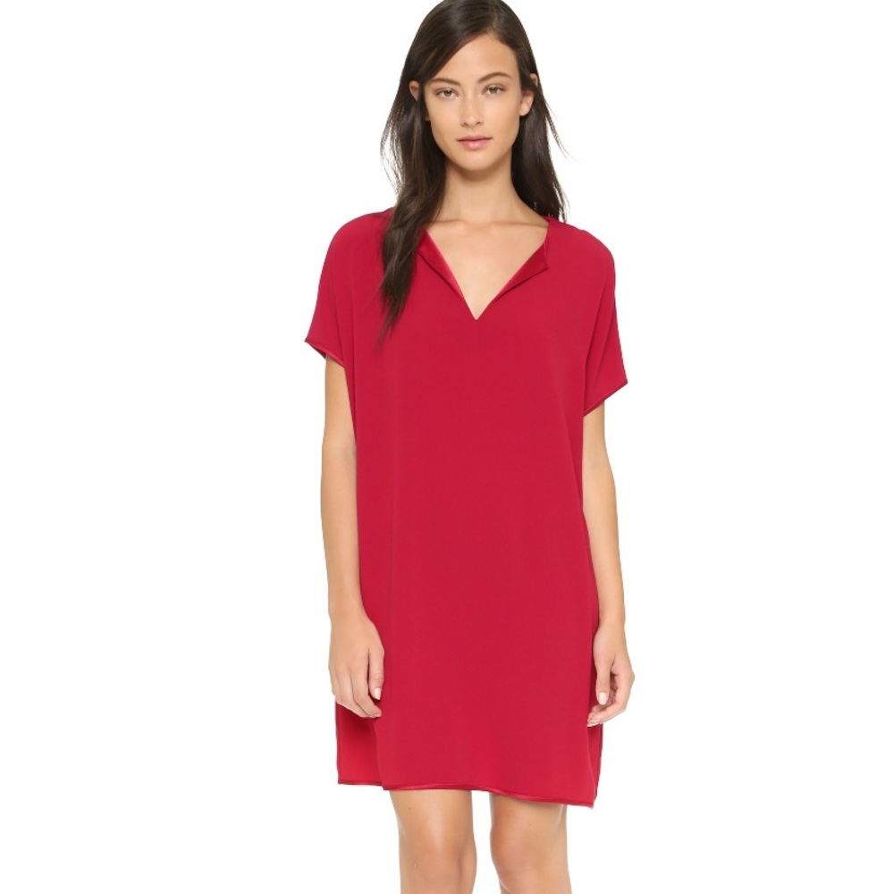 Diane Von Furstenberg red dress